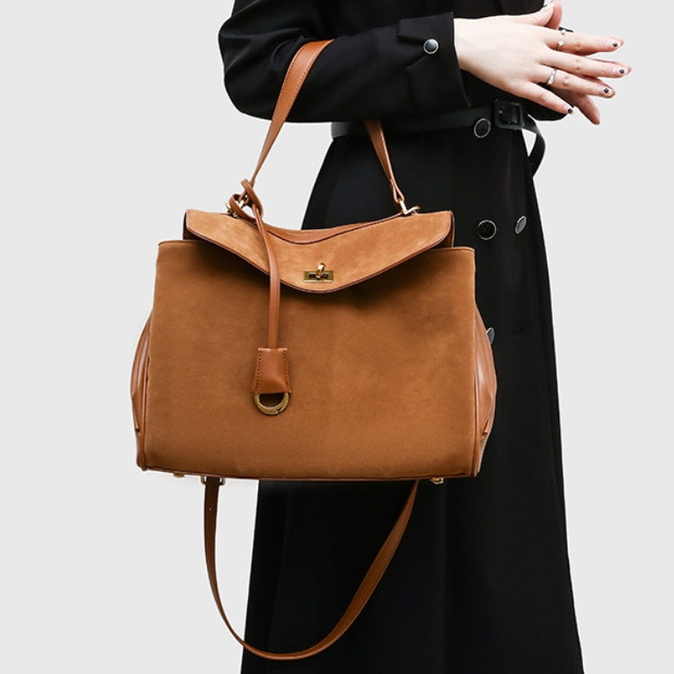 LUMIÈRE™ Sorell Suede Leather Bag