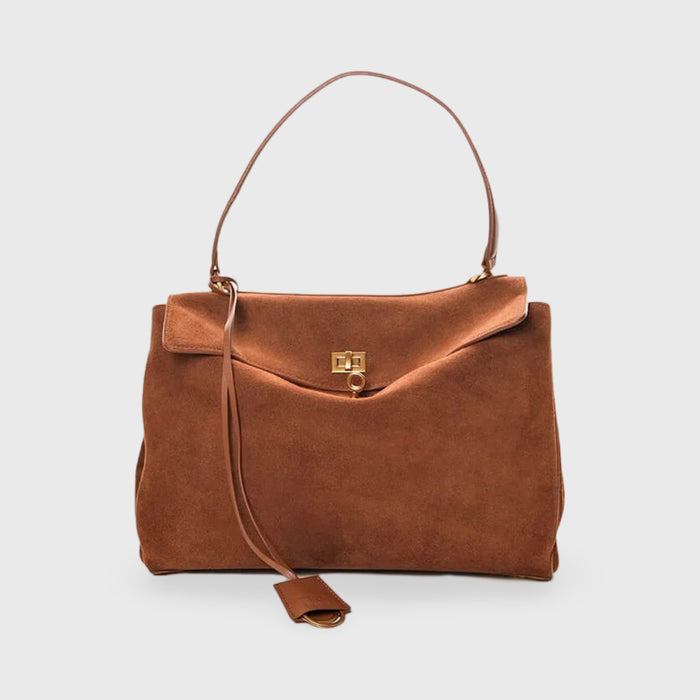 LUMIÈRE™ Sorell Suede Leather Bag