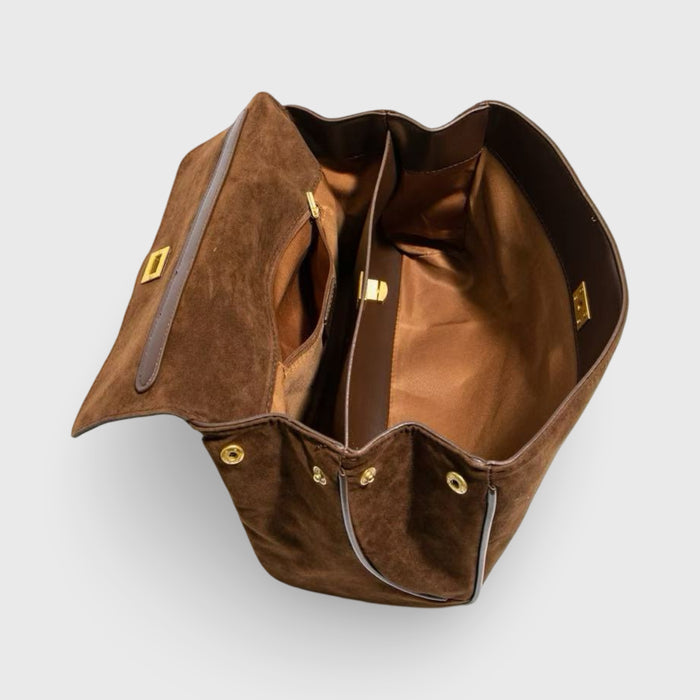 LUMIÈRE™ Sorell Suede Leather Bag
