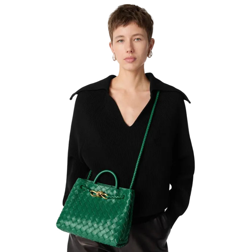 MOVÄ™ Woven Leather Bag