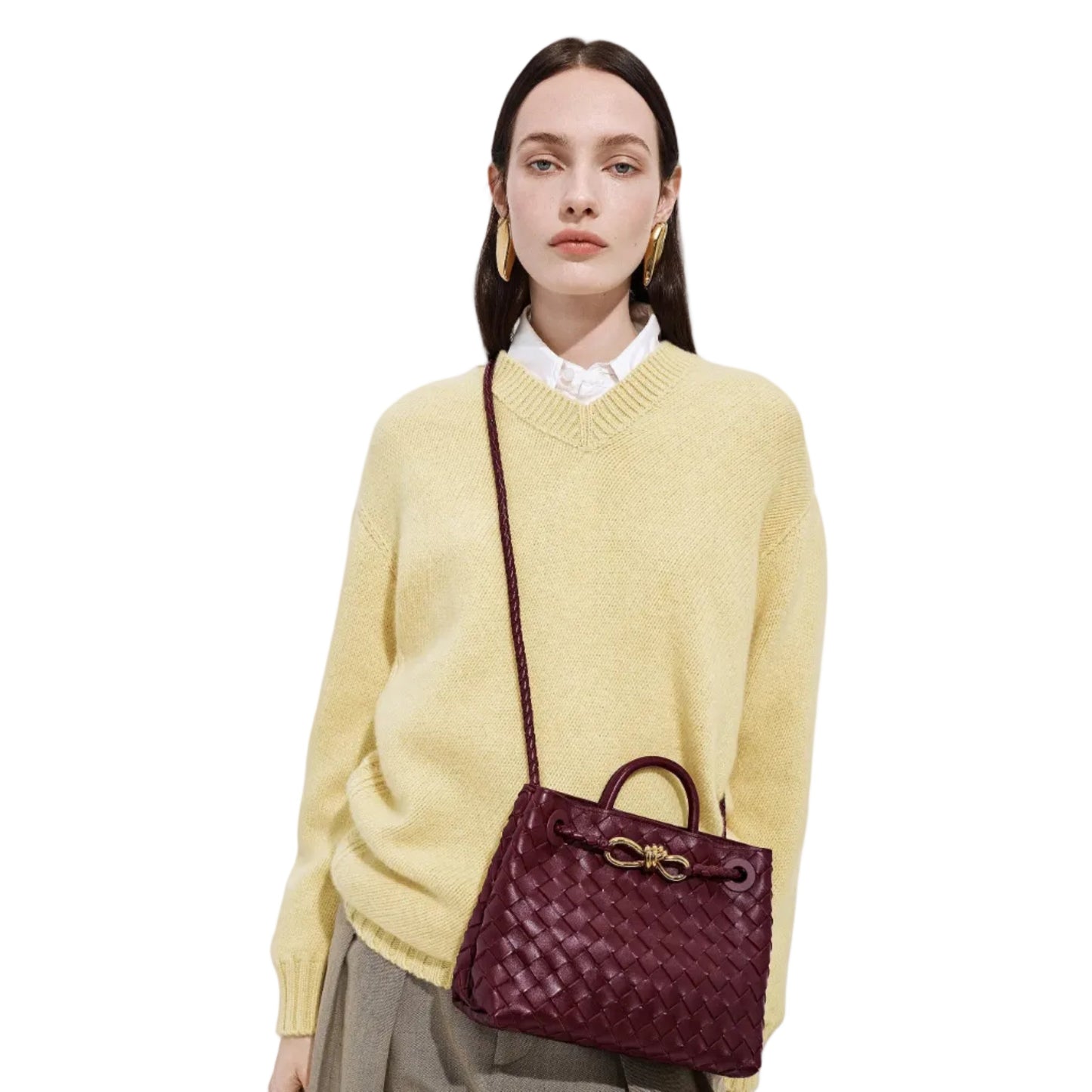 MOVÄ™ Woven Leather Bag